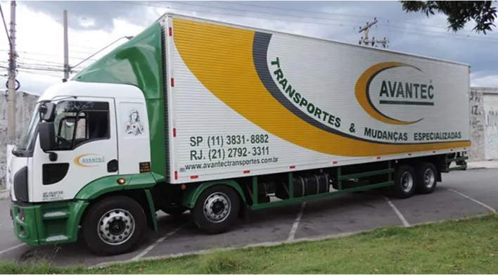 Caminhão para mudanças Caminhão